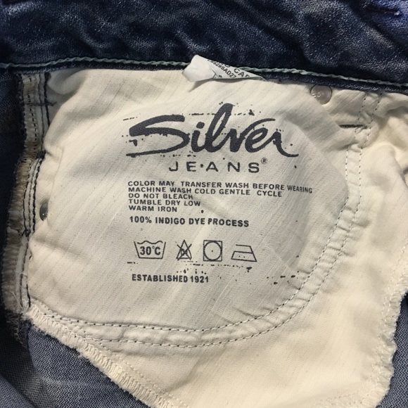 SILVER AIKO capri jeans - light washed - awesome - Picture 7 of 7